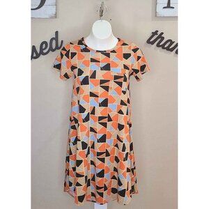 LuLaRoe Colorful Dress w/Chest Pocket Size Small